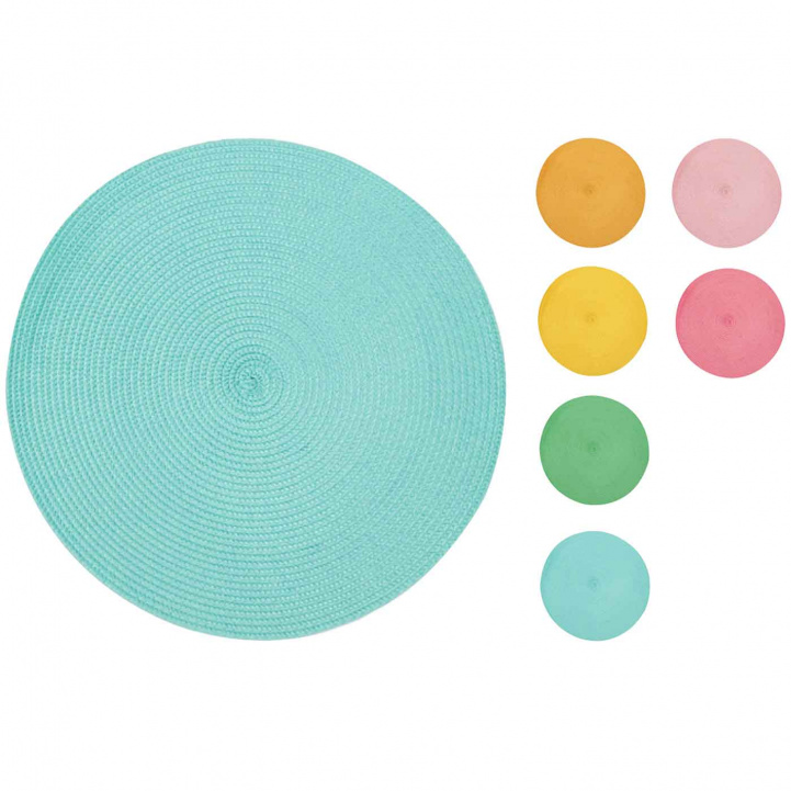 Round placemat 38cm in the group Household & Kitchen / Serving / Table mats at Campingvaruhuset i Norden AB (75124)
