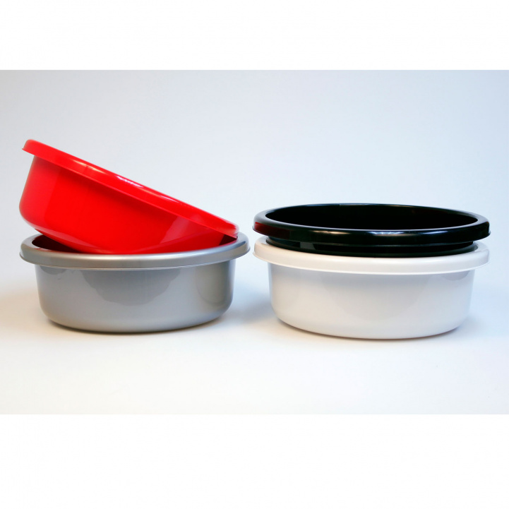 Basin Round 9L 36cm in the group Household & Kitchen / Laundry, Cleaning & Dishes / Dish basins at Campingvaruhuset i Norden AB (75149)