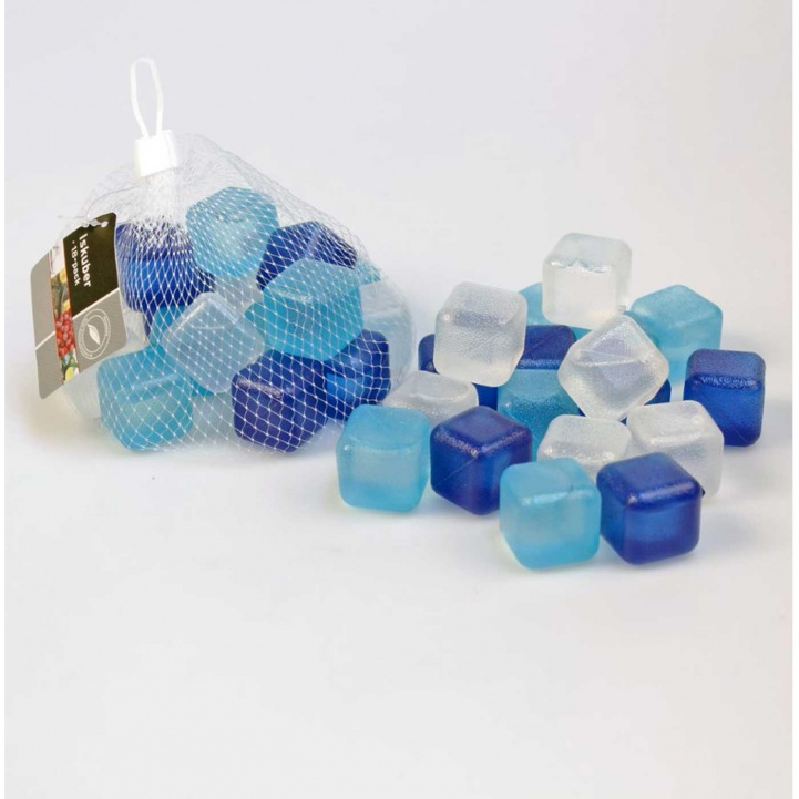 Ice Cubes Blue 18-pack in the group Household & Kitchen / Kitchen accessories / Coolers & Ice Packs at Campmarket (75174)