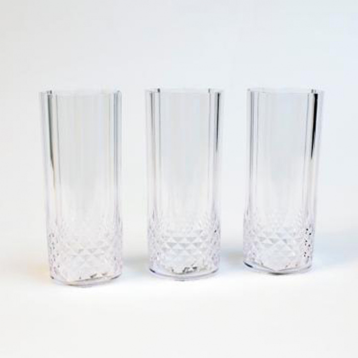 Prism drinking glass in the group Household & Kitchen / Glass & Mugs / Drinking glass at Campingvaruhuset i Norden AB (75195)