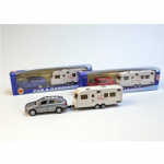 Car with Caravan Toy 32cm