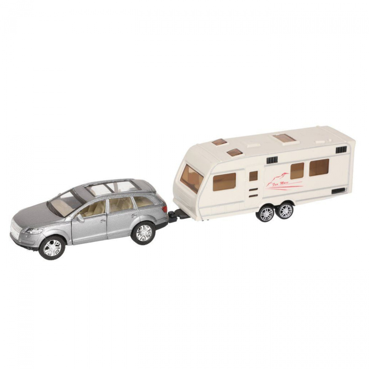 Car with Caravan Toy 30cm in the group Other / Toys & Games at Campingvaruhuset i Norden AB (75200)