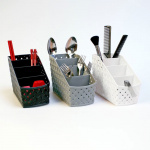 Plastic basket 4-compartment