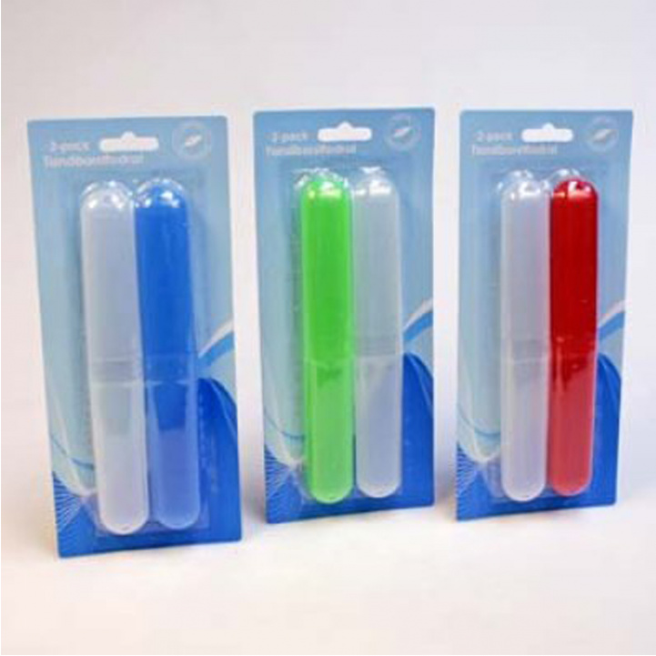 Toothbrush case 2-pack in the group Water & Sanitation / Bathroom items at Campingvaruhuset i Norden AB (75216)