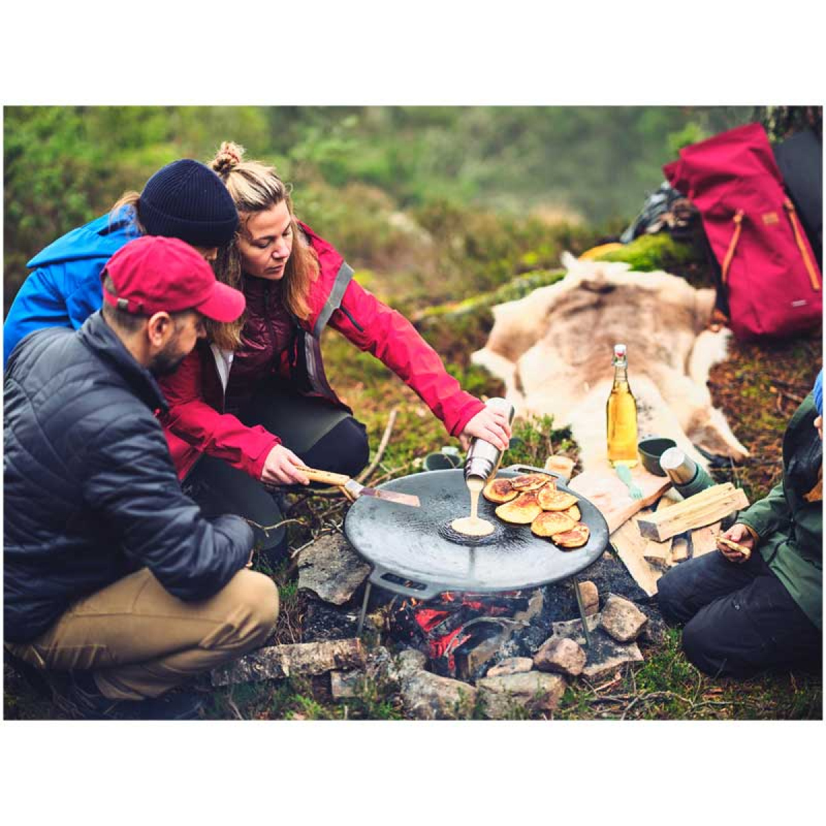 Muurikka Frying Pan Set Pro 48cm in the group Household & Kitchen / Grills / Gas grill at Campingvaruhuset i Norden AB (75246)