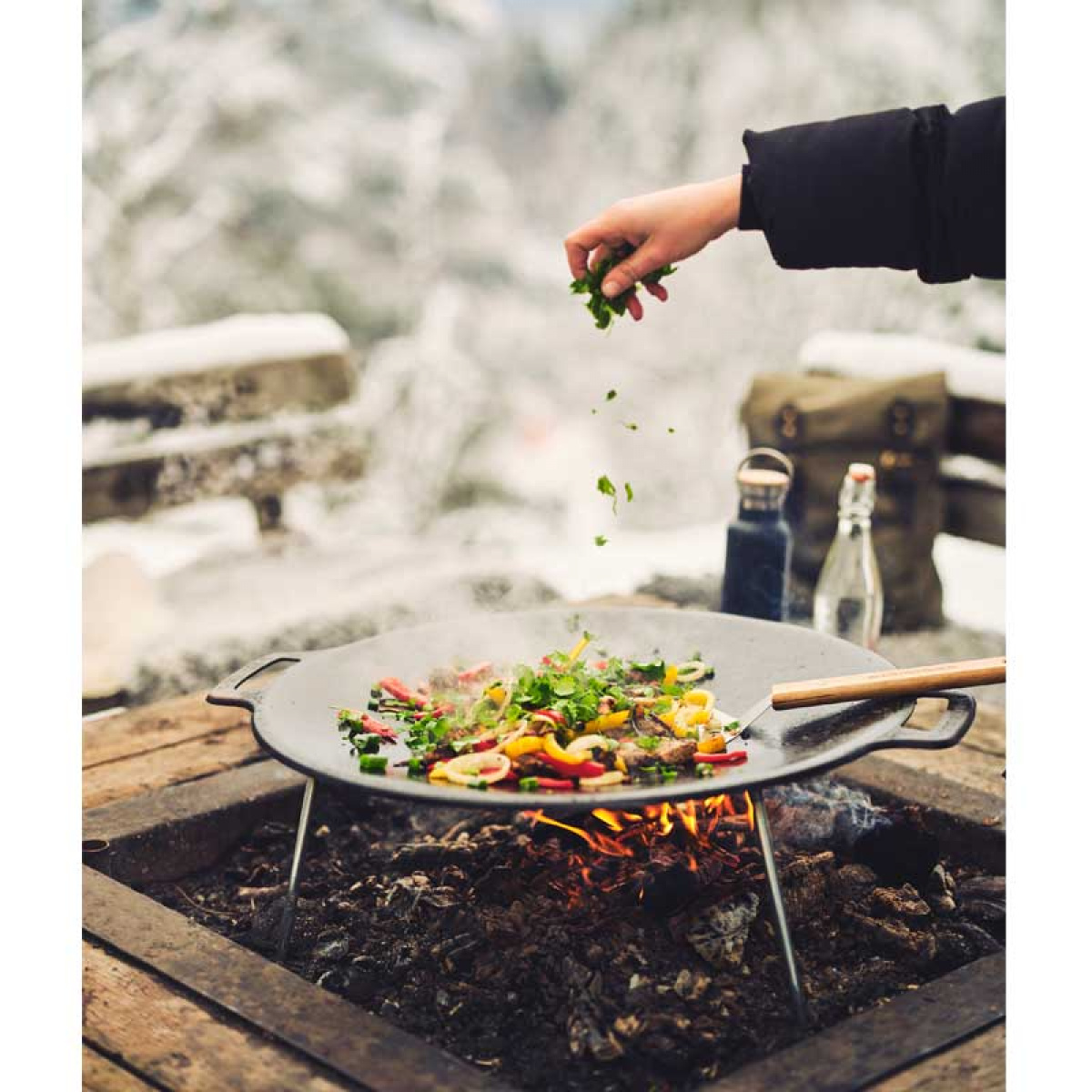 Muurikka Frying Pan Set Pro 48cm in the group Household & Kitchen / Grills / Gas grill at Campingvaruhuset i Norden AB (75246)
