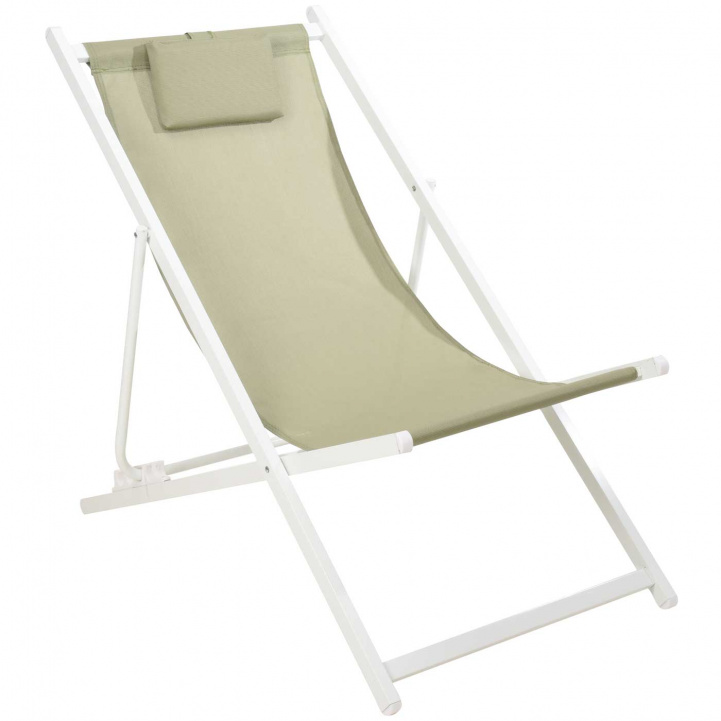 Sun chair Green in the group Camping furniture / Camping chairs / Other Chairs at Campingvaruhuset i Norden AB (75319)