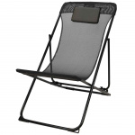 Sun lounger Black Frame Sun lounger Black Frame