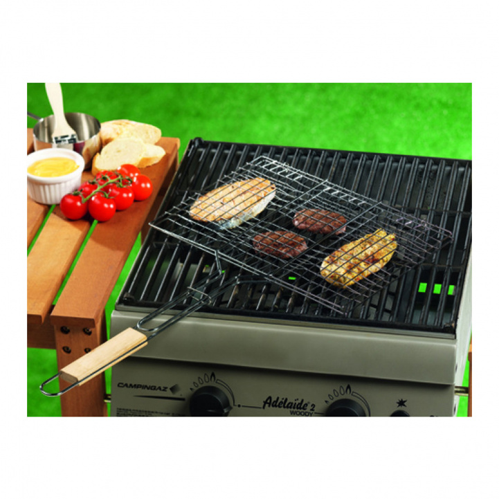 Grill rack 55x35x2cm in the group Household & Kitchen / Grills / Grill accessories at Campmarket (75700)