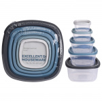 Jar Set with Lid 5-pack Jar Set with Lid 5-pack