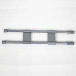 Support Rod Adjustable Double Grey 24-43cm Support Rod Adjustable Double Grey 24-43cm