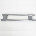Support Rod Adjustable Double Grey 24-43cm Support Rod Adjustable Double Grey 24-43cm