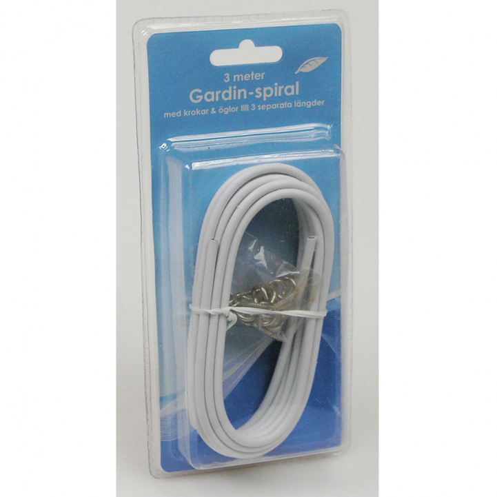 Curtain spiral 3m in the group Caravan & Motorhome / Locks & Fittings / Hooks & Hanging at Campmarket (76134)