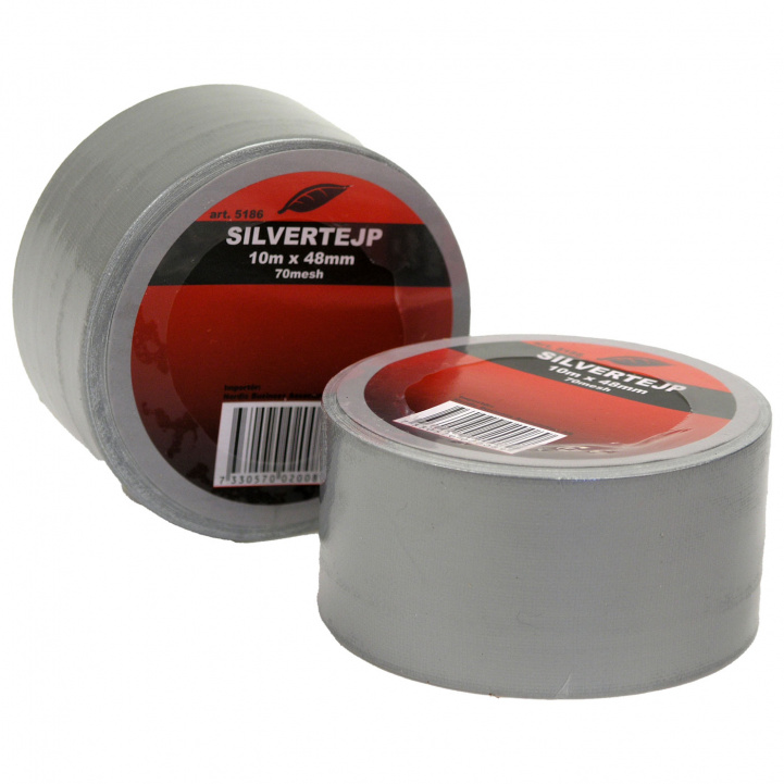 Silver tape 48 mm x 10 m in the group Caravan & Motorhome / Body / Adhesive & Sealant at Campingvaruhuset i Norden AB (76166)