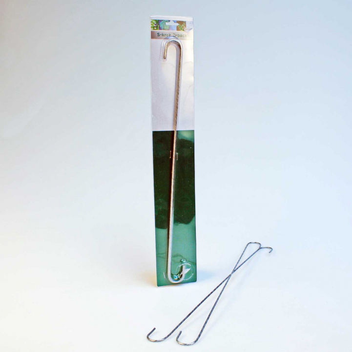 S-Hook 2 pcs 45 cm in the group Caravan & Motorhome / Locks & Fittings / Hooks & Hanging at Campingvaruhuset i Norden AB (76183)