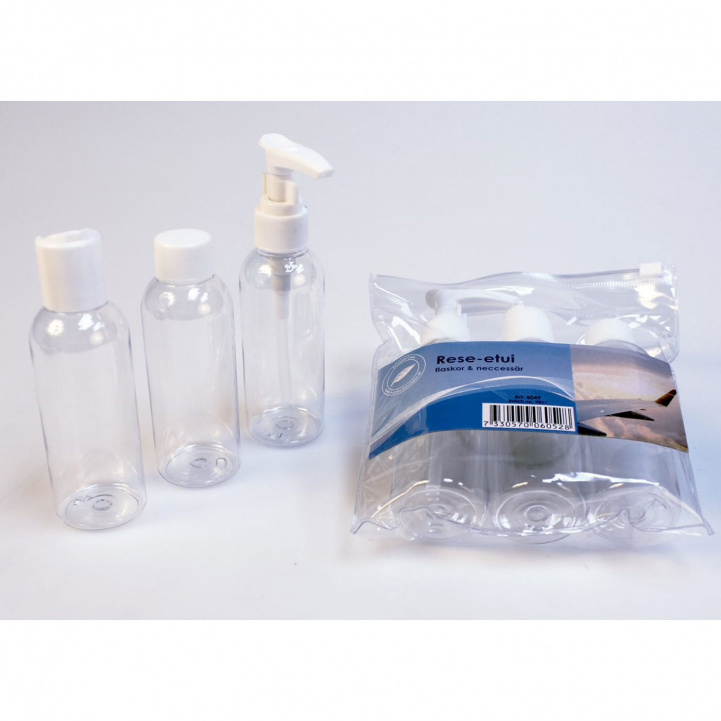 Travel bottles in the group Household & Kitchen / Laundry, Cleaning & Dishes at Campingvaruhuset i Norden AB (76195)