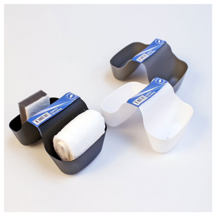 Dish storage basket Plastic 12.5x12.5 cm in the group Household & Kitchen / Kitchen accessories / Hooks & Shelves at Campingvaruhuset i Norden AB (76210)