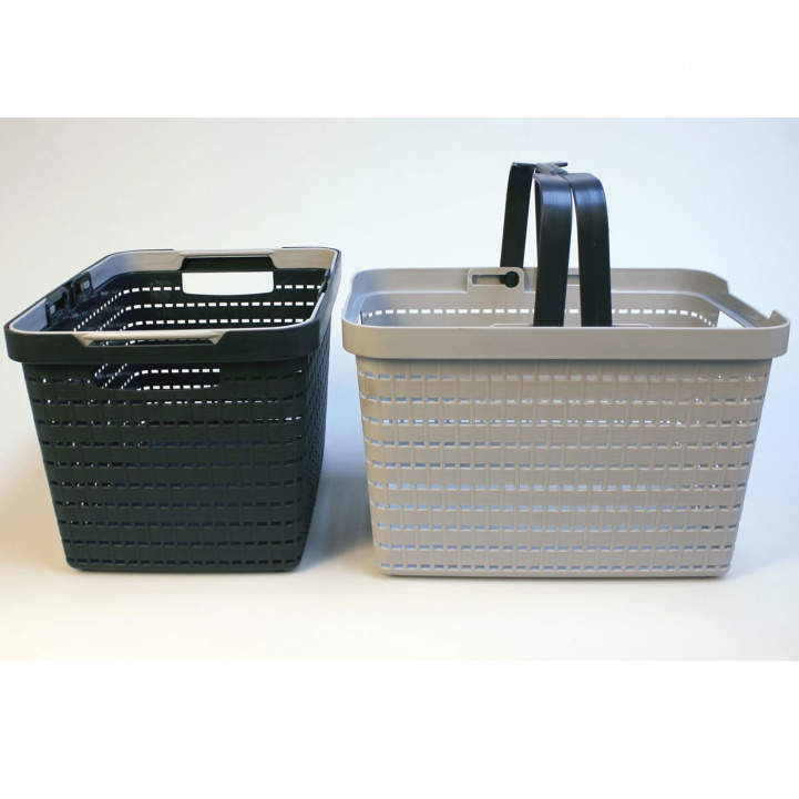 Plastic basket with carrying handle large in the group Home & Interior / Storage at Campmarket (76211)