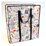 Storage bag Xl Cities 62x55x25 cm Storage bag Xl Cities 62x55x25 cm