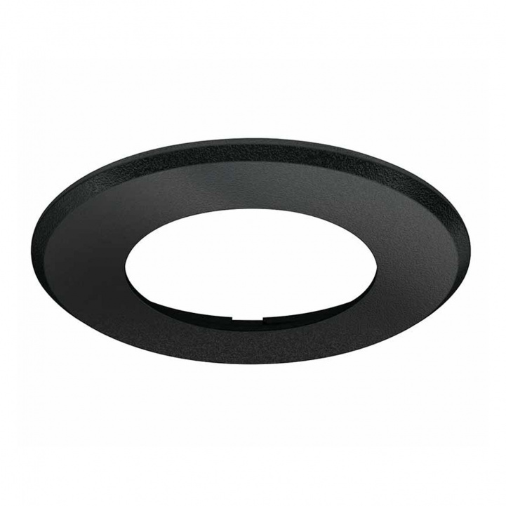 Round frame for recessed installation matte black in the group Caravan & Motorhome / Electronics / Interior Lighting / LED Lighting / Guide Accessories at Campingvaruhuset i Norden AB (76274)