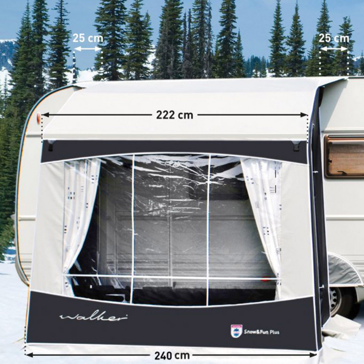 Walker Winter Tent Snow & Fun Plus in the group Awning & Canopies / Awning Caravan / Winter tent at Campingvaruhuset i Norden AB (76303)