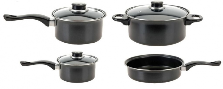 Non-Stick Cookware Set 7 Pieces in the group Household & Kitchen / Kitchen accessories / Pots and Pans at Campingvaruhuset i Norden AB (76415)