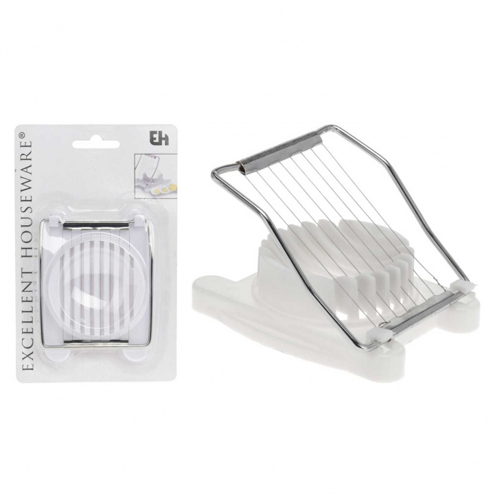 Egg slicer in the group Household & Kitchen / Kitchen accessories / Kitchen utensils at Campingvaruhuset i Norden AB (76432)