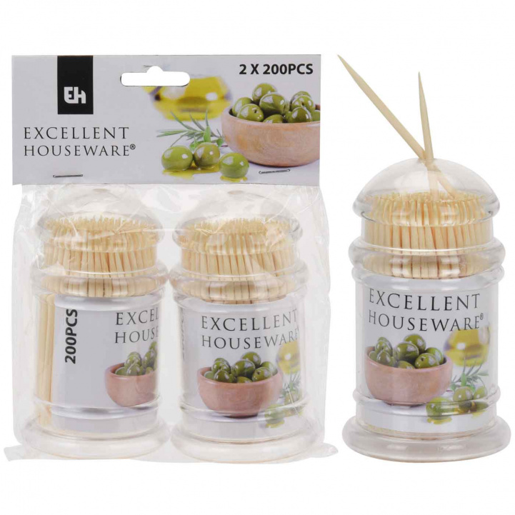 Toothpicks 400-pack in the group Household & Kitchen / Serving / Disposable items at Campmarket (76462)