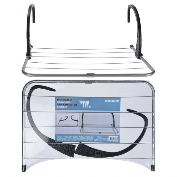 Drying rack Hang in the group Household & Kitchen / Laundry, Cleaning & Dishes / Drying racks at Campingvaruhuset i Norden AB (76493)