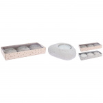 Tea Light Holders Stone 3-pack
