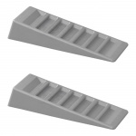 Campout Level Block 75 mm Grey 2-Pack Campout Level Block 75 mm Grey 2-Pack