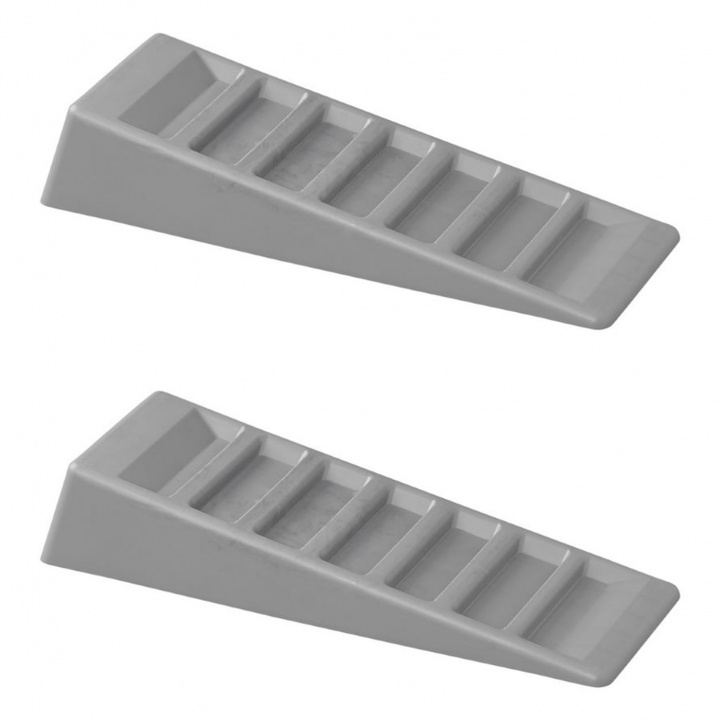 Campout Level Block 75 mm Grey 2-Pack in the group Caravan & Motorhome / Chassis / Level blocks at Campingvaruhuset i Norden AB (76668)