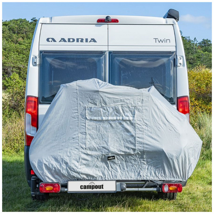 Campout Bicycle Cover XL For 2 Bicycles With Pocket For Warning Sign in the group Caravan & Motorhome / Chassis / Bicycle rack / Accessories at Campingvaruhuset i Norden AB (76681)