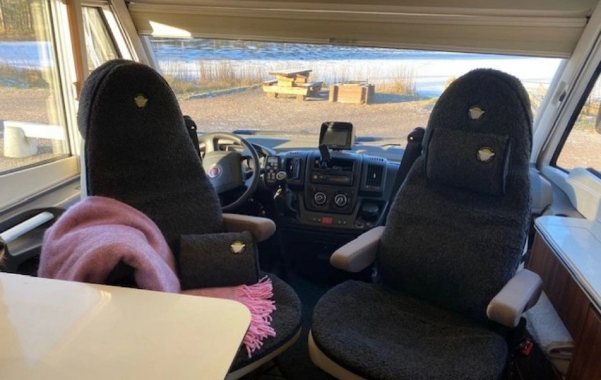 Wool Bed Cover Garbo 2-Pack in the group Caravan & Motorhome / Textile rugs & Covers / Chair cover at Campingvaruhuset i Norden AB (76700)