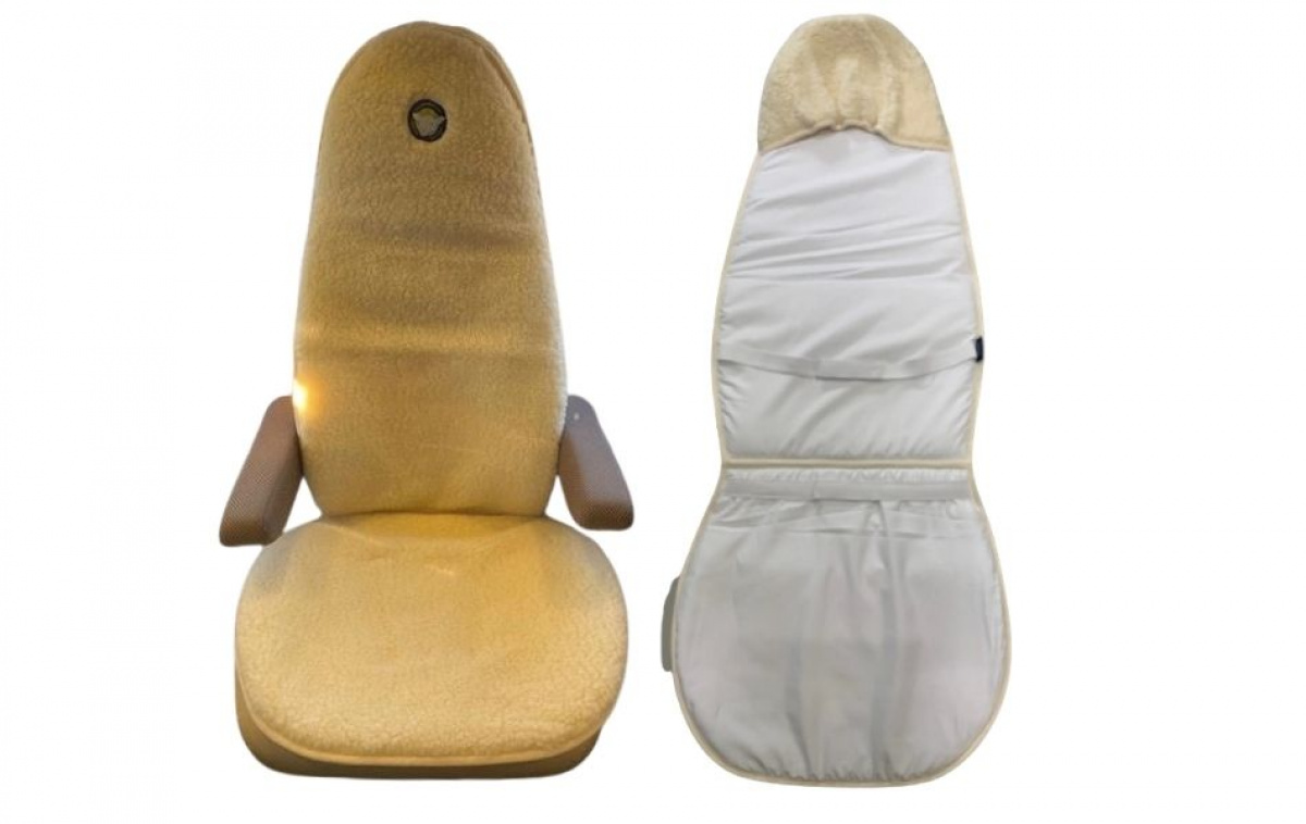 Wool Bed Cover Garbo 2-Pack in the group Caravan & Motorhome / Textile rugs & Covers / Chair cover at Campingvaruhuset i Norden AB (76700)