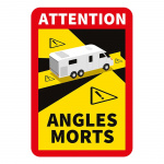 ProPlus Sticker Attention Dead Angles! Motorhome