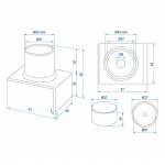 ProPlus Adapter for Hydraulic Jack L-Shape ProPlus Adapter for Hydraulic Jack L-Shape