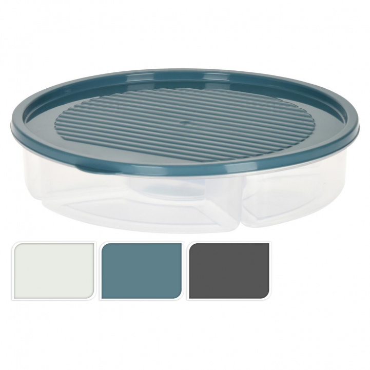 Box with compartments in the group Household & Kitchen / Kitchen accessories / Food & Pantry Storage at Campingvaruhuset i Norden AB (76872)