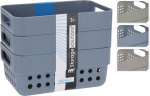 Storage basket 3-pack 0.35l