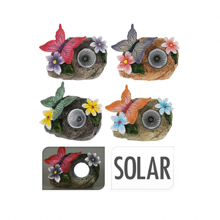 Butterfly Solar Lamp in the group Home & Interior / Lighting & Lanterns at Campingvaruhuset i Norden AB (76924)