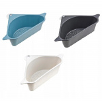Corner strainer with suction cups Corner strainer with suction cups
