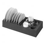 ProPlus Storage Rack Plates and Cups