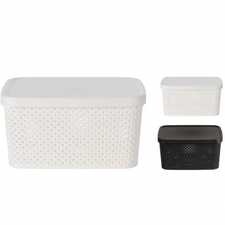 Storage Box Lid Woven 24x18x12 in the group Home & Interior / Storage at Campingvaruhuset i Norden AB (77077)