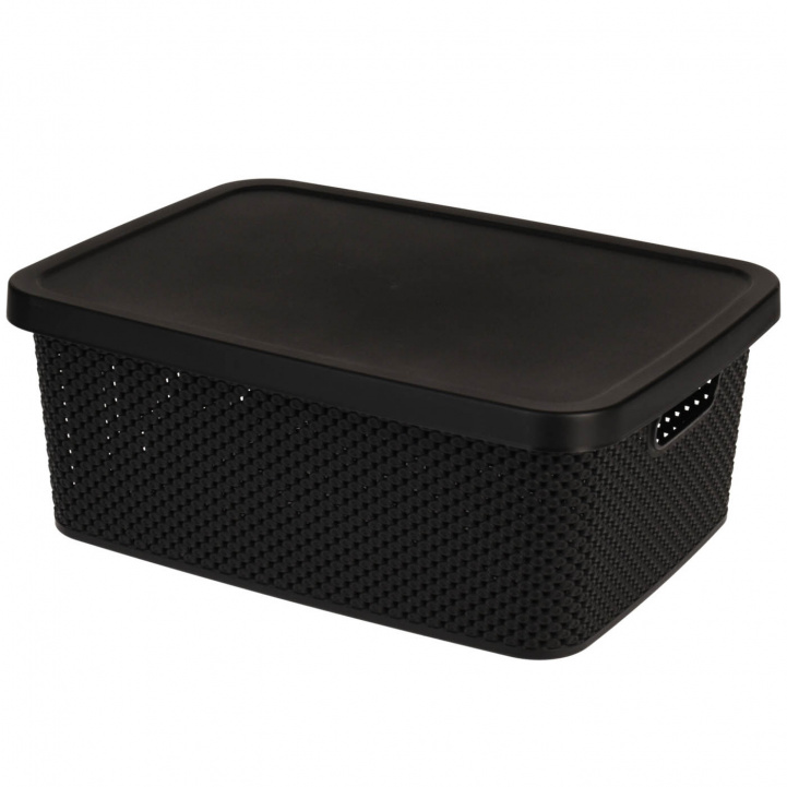 Storage box with lid 39x29x15 in the group Home & Interior / Storage at Campingvaruhuset i Norden AB (77079)