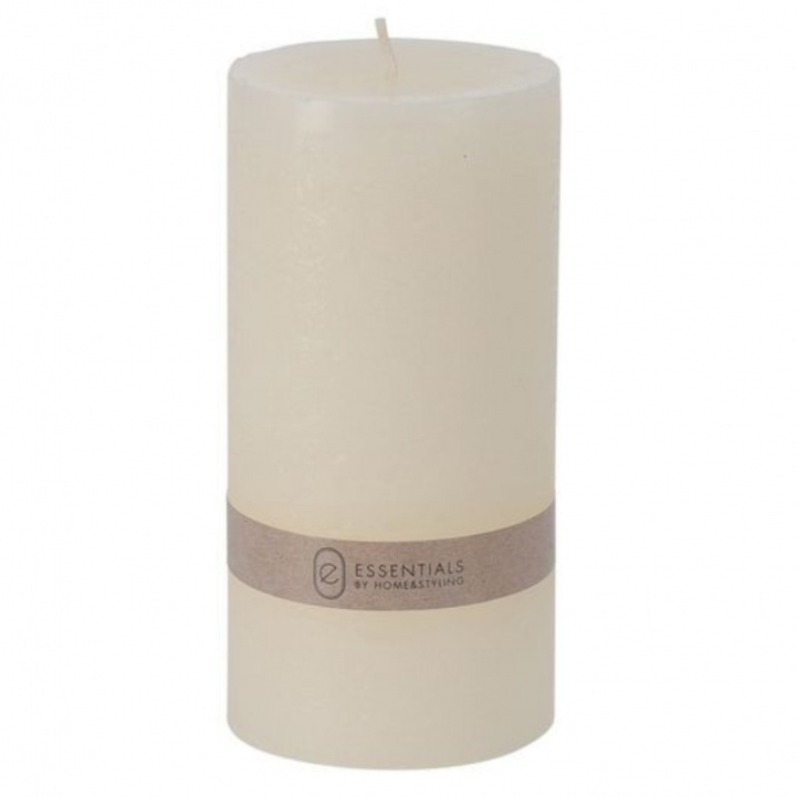 Block candle 7x14cm Off White in the group Home & Interior / Lighting & Lanterns at Campingvaruhuset i Norden AB (77099)