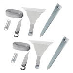 ProPlus Storm Band Set for Awning Front ProPlus Storm Band Set for Awning Front