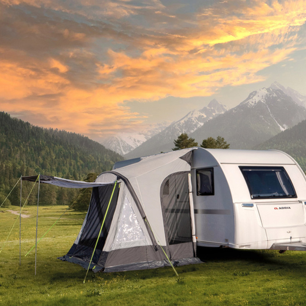 ReimoTent Air Tent One Beam Air in the group Awning & Canopies / Awning Caravan / Air tent Caravan / Reimo Air Tent Caravan at Campingvaruhuset i Norden AB (77230)