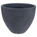 Pot Ribbed 31x39cm Round Grey Pot Ribbed Height 31cm Diameter 39cm Round Grey Pot Ribbed 31x39cm Round Grey Pot Ribbed Height 31cm Diameter 39cm Round Grey