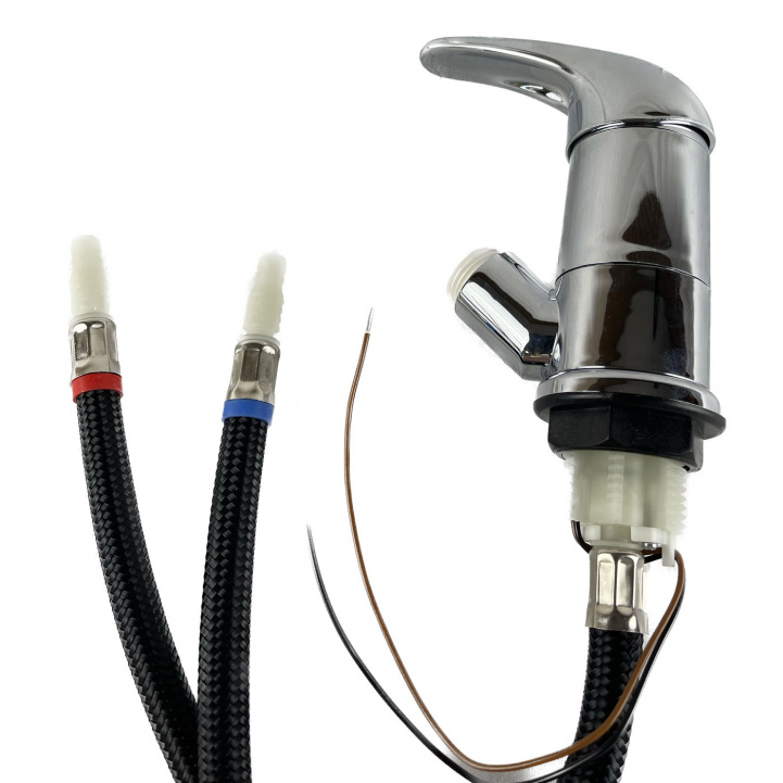 Roma Mixer Chrome Shower Connection in the group Water & Sanitation / Water / Water taps / Cold & Hot Water Taps at Campmarket (77294)