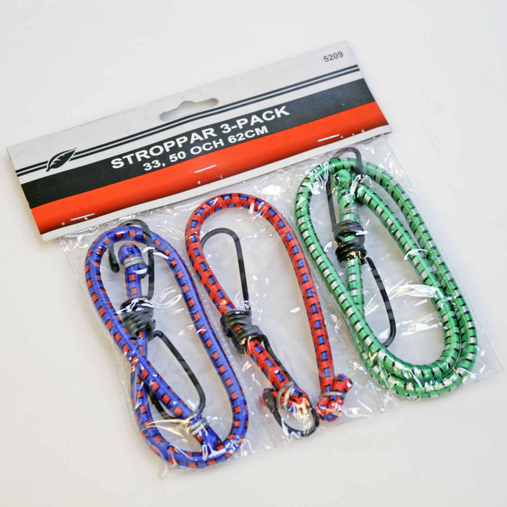 Straps 3-pack 30, 50, and 62 cm in the group Caravan & Motorhome / Chassis / Bicycle rack / Accessories at Campmarket (77372)